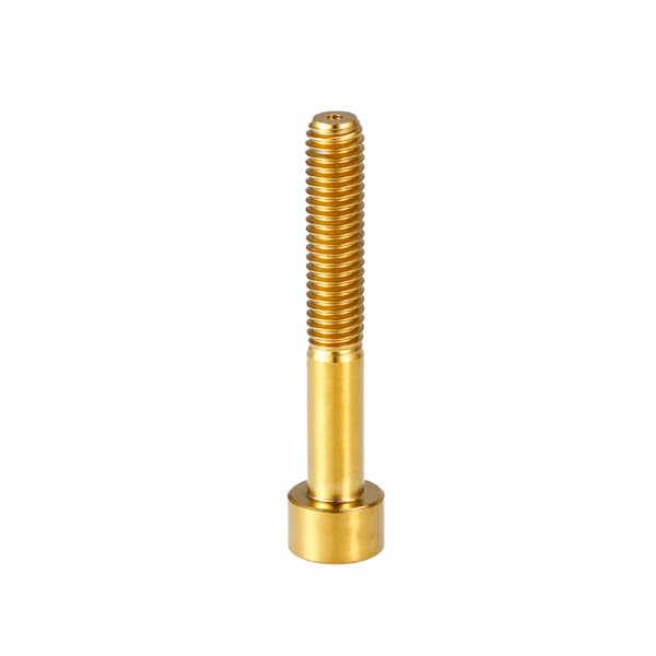 Titanium M6 Gevind Bolt Cykel Headset Frempind Guld M6 40
