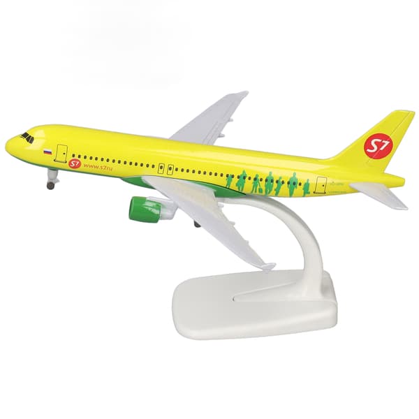 Avtakbart landingsunderstell Gul legering flymodell med hjul