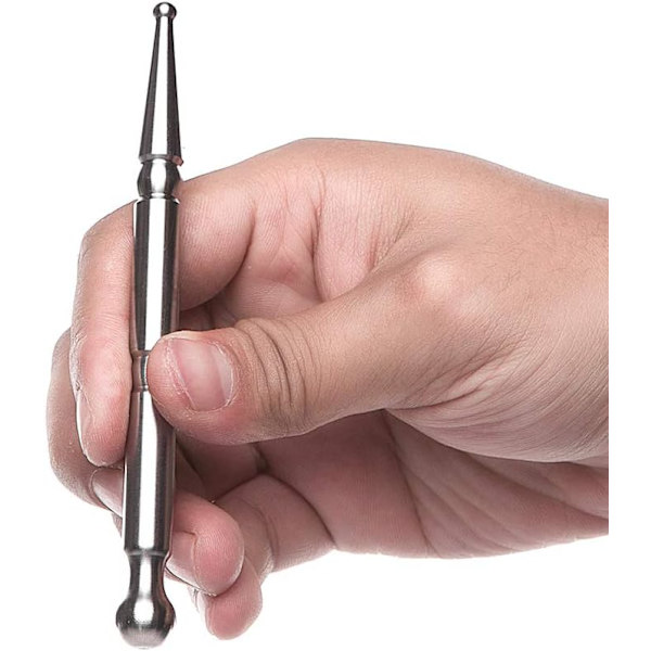 Den nya Rostfritt stål Manuell Akupunktur Penna Deep Tissue Massage Tool Trigger Point Massage Lindring Smärtterapi Verktyg