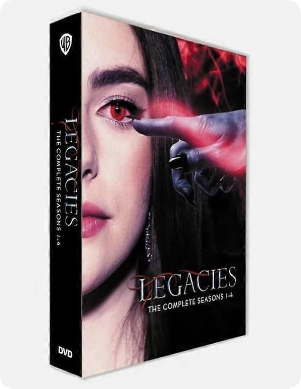 【BQ】LEGACIES Komplet serie sæson 1-4 engelsk version (DVD, 13-disc boksæt)
