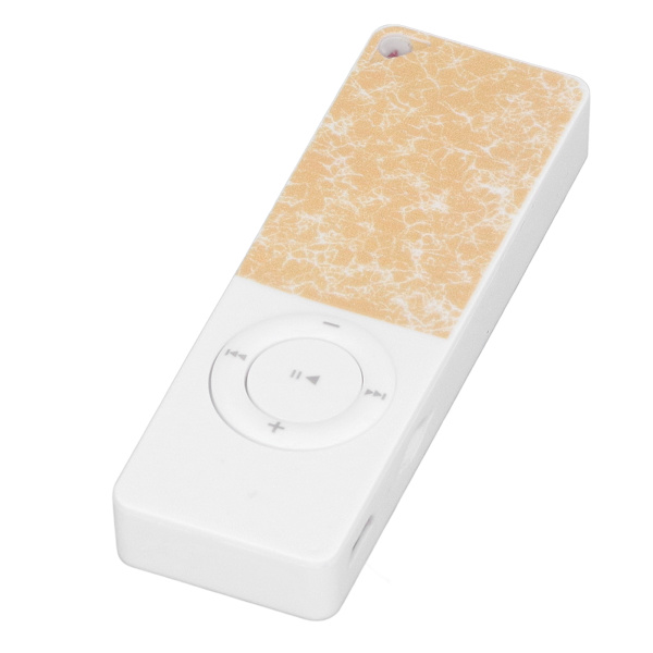 Slim Classic HiFi Lossless Sound Music Player - Stöder 64GB - Gul