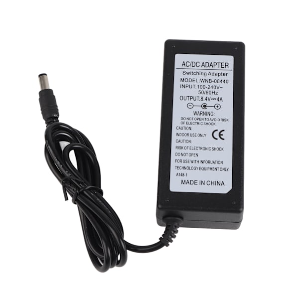 E10 DC-kobling Full Dekoding Dummy Batterisett med Strømadapter for EOS 2000D 3000D 4000D 1300D 1200D 1500D 100‑240VEU Plugg