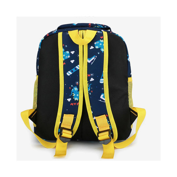 Sød dinosaur børnehave førskoletasker rygsække - gul