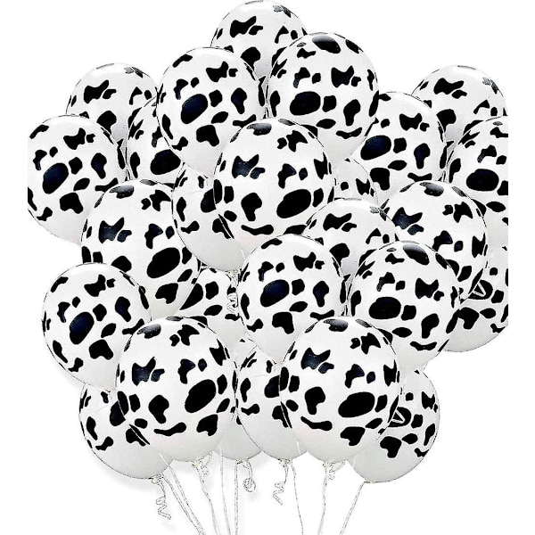 96stk Ku Ballonger Morsomme Ku Print Ballonger Til Barneselskap