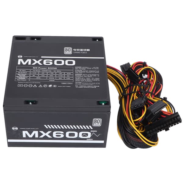 450W Computer Strømforsyning MX600 Desktop Passiv ATX‑450W Mainframe Strømforsyning 230V