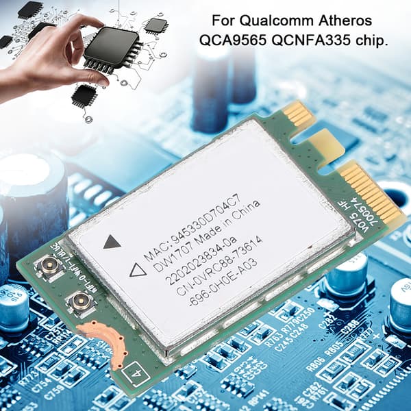 Qualcomm Atheros QCNFA335 NGFF 300M trådlöst Bluetooth 4.0 nätverkskort