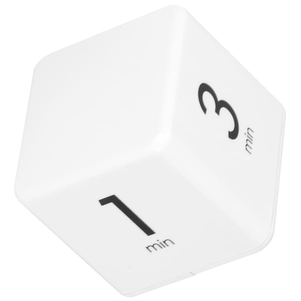 Gravity Sensor Digital Timer Cube Display 1 3 5 10 Minutter Tidsstyring til Hjemmekøkken Skole Kontor