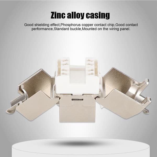 CAT7 10G RJ45 netværksmodul adapter - 2 stk