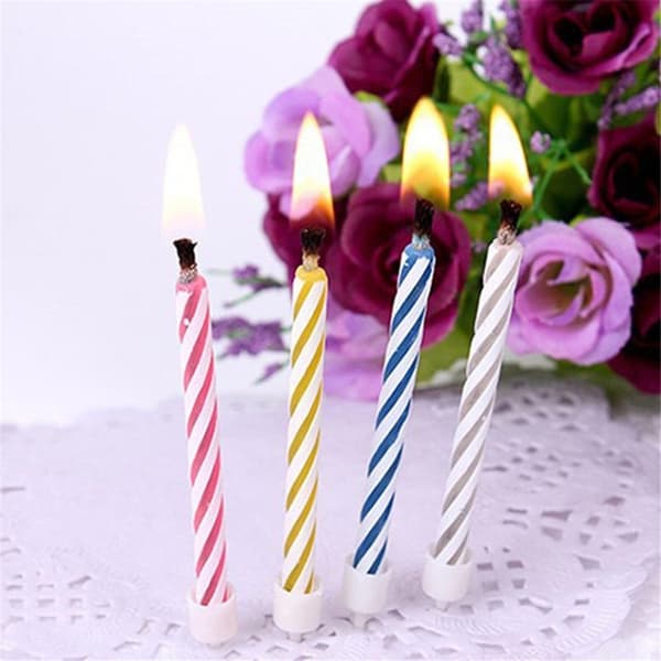 10 20 Prank Relighting Bursdagskakelys Festvits Julegave