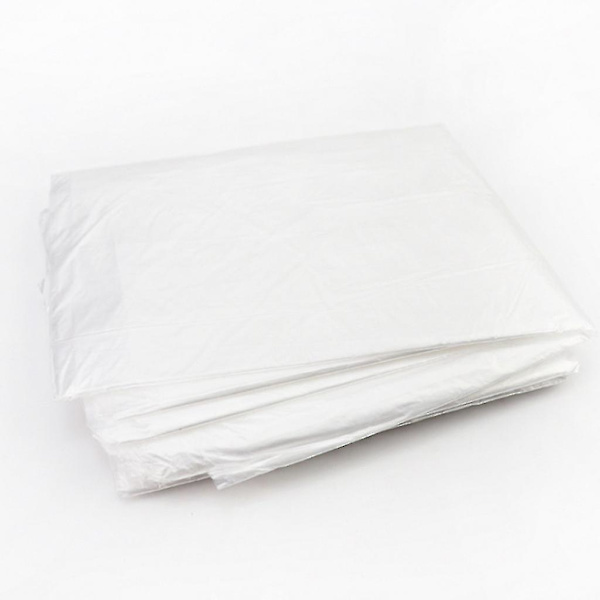 10 pakke engangs badekar deksel Liner Ultra stor plast sammenleggbar pose for salong Husholdning Hotell Reise Hygiene Film
