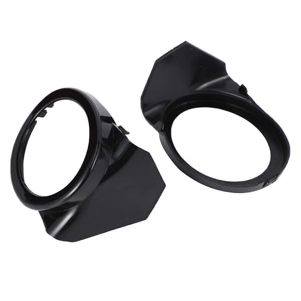 【BQ】Tåkelysrammer / Omgivelser Kompatibel med E46 med frontfanger black