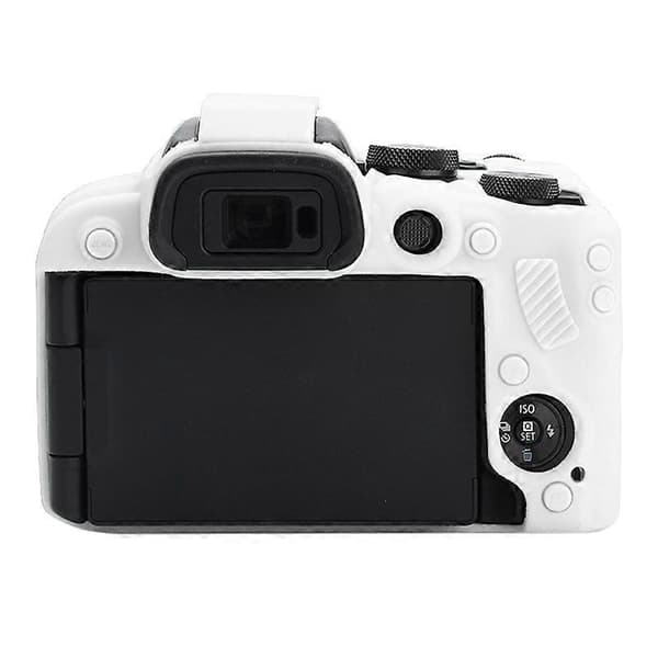 【BQ】För Canon EOS R10 Mjukt skyddsfodral i silikon White