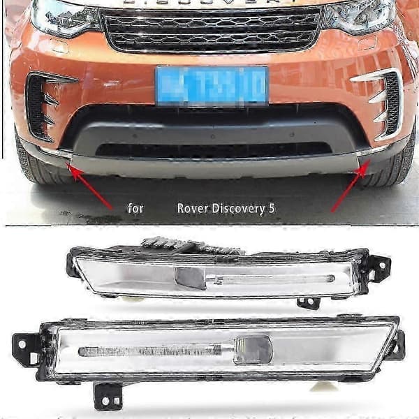 Høyre LED-tåkelys, støtfangerinntak, frontlykt for Land Rover Discovery 5, Jaguar F-PACE, E-PACE