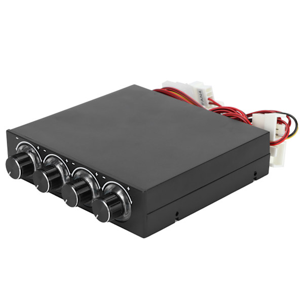 Kylfläktkontroller Humaniserad Brusreducering Multifunktionell PWM Hastighetskontroller 5V-12V