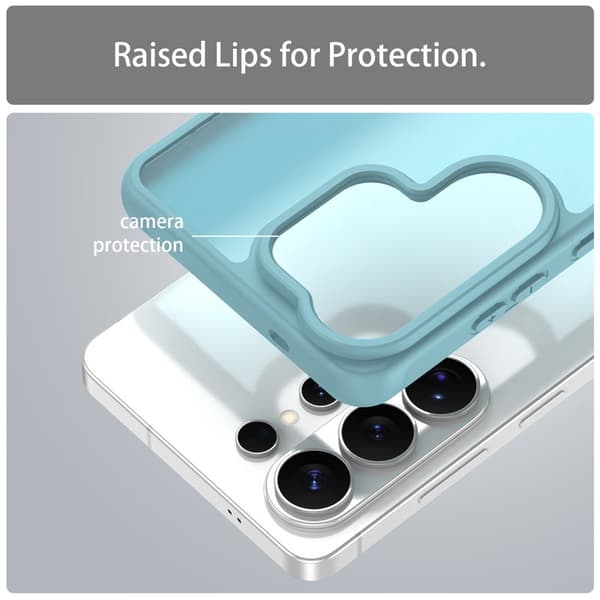 Mobilskal för Samsung Galaxy S26 Ultra Stötsäker PC + TPU - Ljusgrön