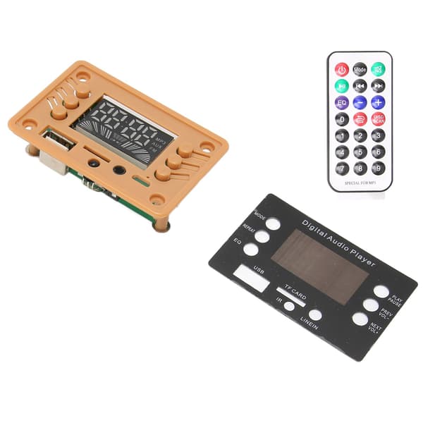 Bluetooth Dekoderkort Stereo Handsfree Samtal Multifunktion MP3 Dekoderkort för Bil
