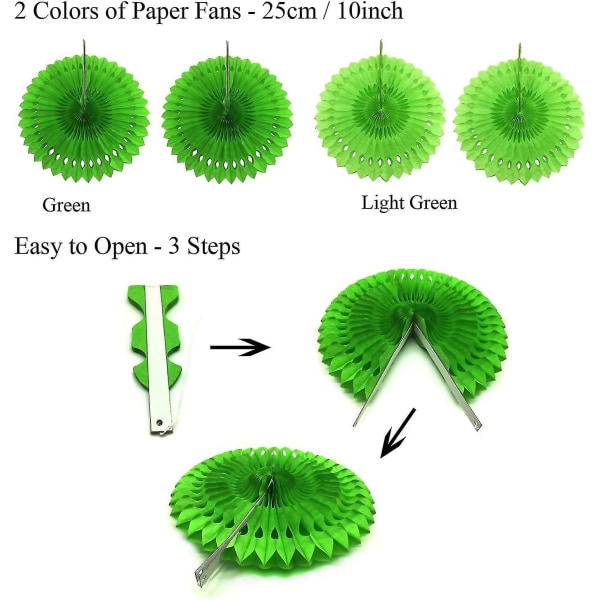 Festdekorationspapper Fläktblomma (5