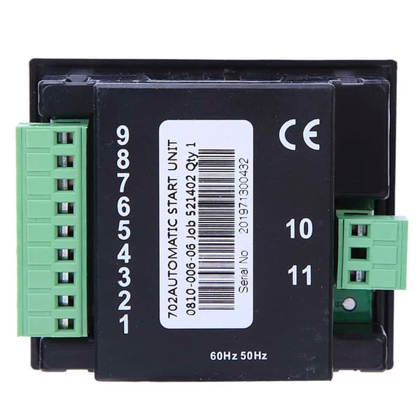 DSE702AS Elektronisk manuell start generator kontrollermodul kontrollpanel LCD-skjerm