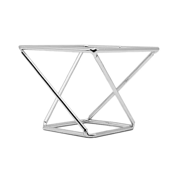 【BQ】Opbevaringsstativ Makeup Organizer 3-lags pladsbesparende organizer til køkken Silver