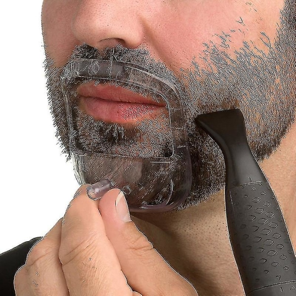 Män Skägg Styling Tool - Bockskägg Rakning Mall