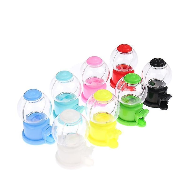 Hhcx-1pc Cute Sweet Mini Candy Machine Bubble Dispenser Coin Bank Kids Toys Christmas Birthday Children Gift Style 2