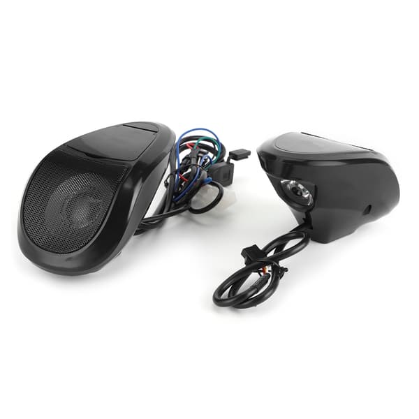Motorcykel Bluetooth-højttaler med MP3-afspiller og lys