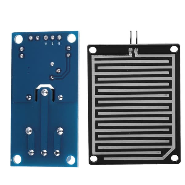 Regndråpesensormodul med 12V reléstyring
