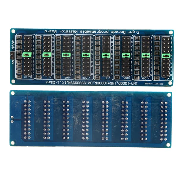Programmerbar Resistor Board 0.1R ‑ 9999999R 8 Sektioner 0.1R Noggrannhet Elektronisk Komponent