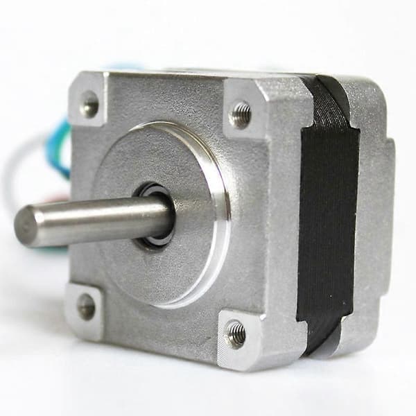 Til NEMA 14 26mm 2-faset stepmotor 1,8 grader 35 hybrid stepmotor Silverblack