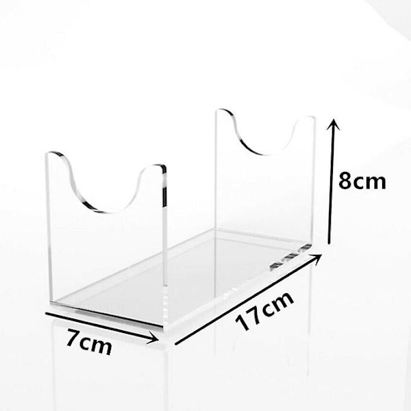 Ljussabel Stativ Akryl Display Stand Hållare Fristående Klar Base