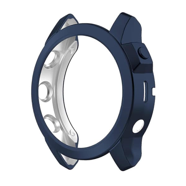 Stødsikkert TPU-etui til Garmin Fenix 7 Dark Blue