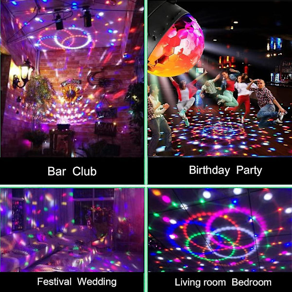 Mini Disco Ball Party Scenljus Led-projektorutrustning för scenbelysning