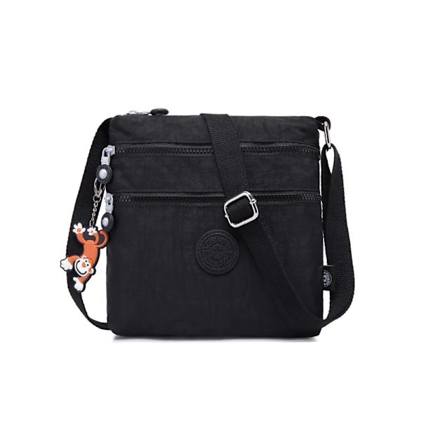 Kvinnor Crossbody Bag Reseaxelväska Lättväska Messenger Bag - Svart