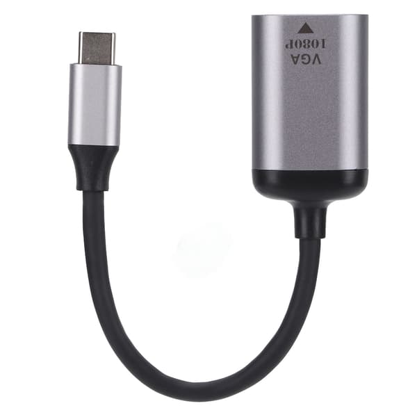 JORINDO USB C till VGA-adapter TypeC hane till VGA hona trådbunden adapter för Windows