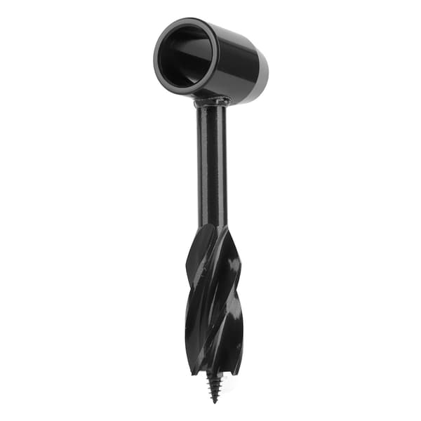Bor Drill Bit Multifunksjonell Karbonstål Høy Hardhet Trebearbeiding Hånd Drill Bit for Tre Svart