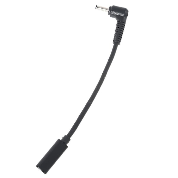 Typ C hona till likström 3,5x1,35 mm power Adapterkabel svart