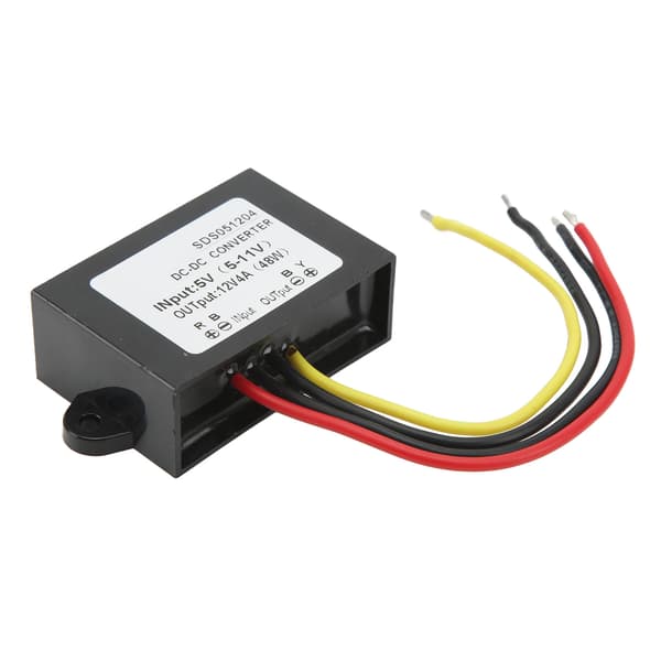 5V til 12V 4A Vanntett DC Boost Converter Overspenningsbeskyttelse Spenningsregulator