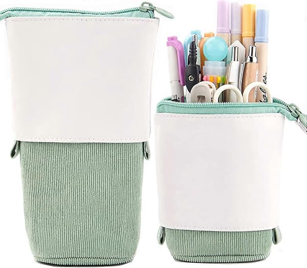 Pop-up-pennal Green 6 x 5 x 1.3 Inch