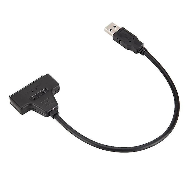 Kiintolevysovitin USB 3.0 - ulkoinen Sata-muunnin kevyellä 2,5 tuuman kovalevyn datakaapelilla