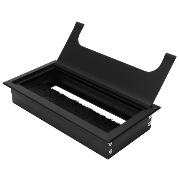 Skrivebords Grommet Kabelhul Dæksel Boks Ledningsstyring Organizer