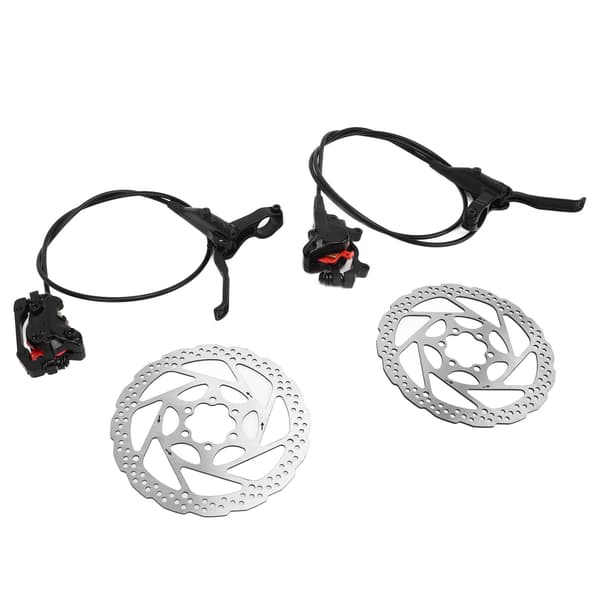 Hydraulisk skivbromssats för mountainbikes i aluminiumlegering med 2-kolvsdesign