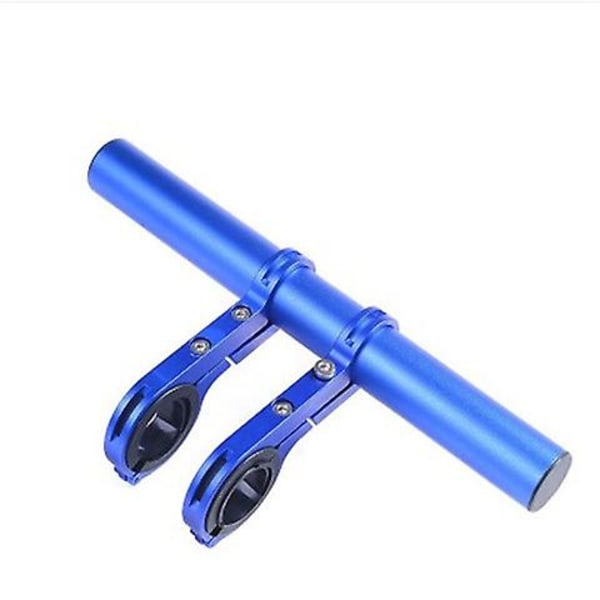 20 Cm Handlebar Extender Bicycle Aluminum Alloy Bracket Double Handlebar Extension Mount Holder blue