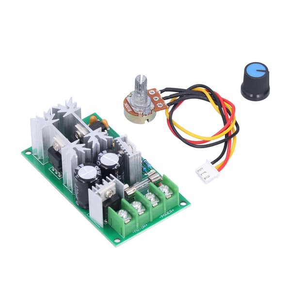 Motorhastighetskontroller Bryter PWM Elektronisk Regulator Høy Effekt Drivmodul DC10‑60V 20A