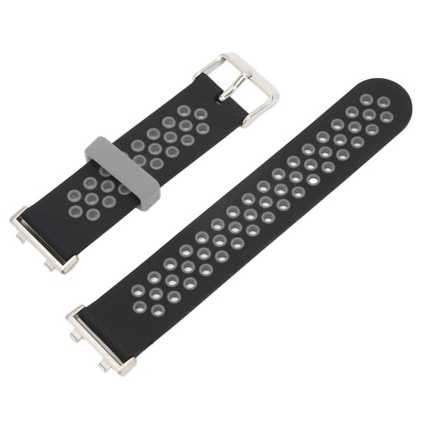 42mm Universal Silikon Sport Urremærke til Oppo Watch 2 (Sort Grå)