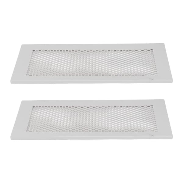 2 st Barnsäkra Ventilationsskydd Skyddande Silikon Säkra Ventilationsskydd för Hemgolv Grå