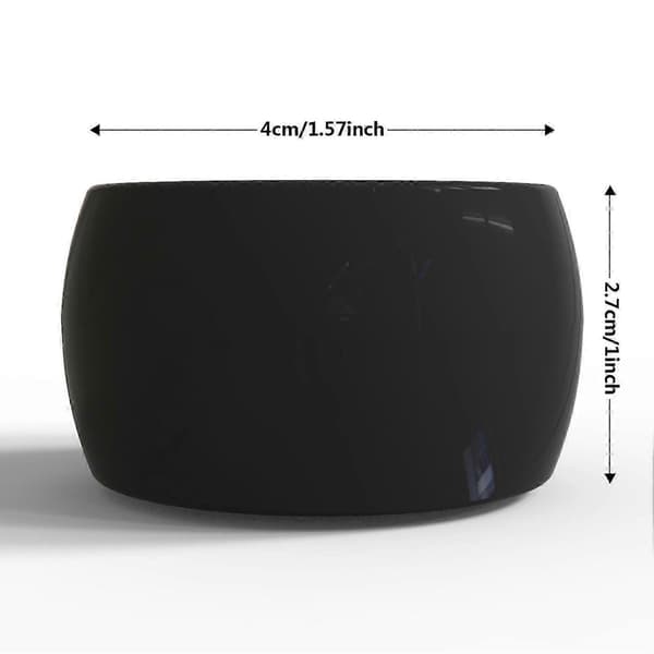 Isbadstermometer med timer, IPX6 vanntett flytende digitalt termometer Svart