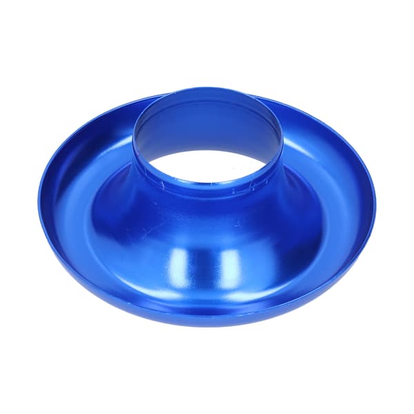 73mm/2.9in Kort Ram Kaldluftinntak Turbo Horn Aluminium Velocity Stack Adapter Blå