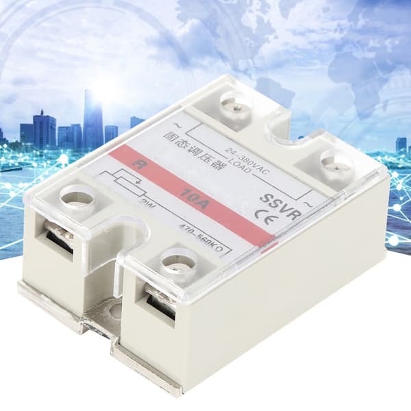 Solid-State Spenningsregulator Lavfrekvent SSVR med Teknisk Plastskall 10A