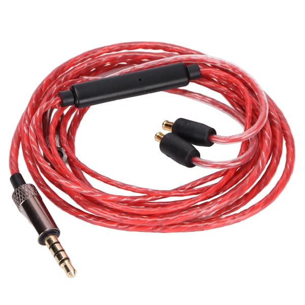 Udskiftningskabel til hovedtelefoner, forlængerledninger til Audio Technica CKS1100 E40 E50 E70 LS200 LS300 LS400