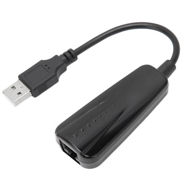 Højhastigheds USB til Ethernet-adapter - 10/100 Mbps LAN-netværksadapter til Windows, Linux og macOS